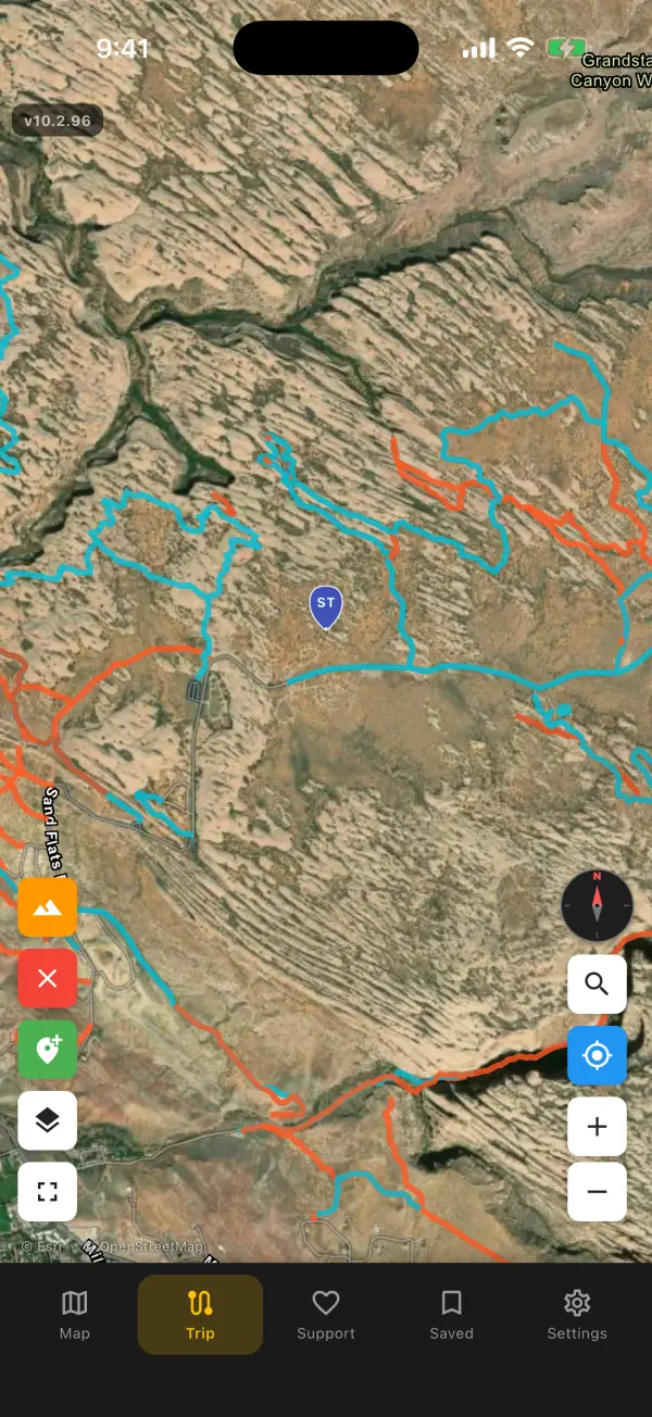 Trails discovered around Moab, Utah
